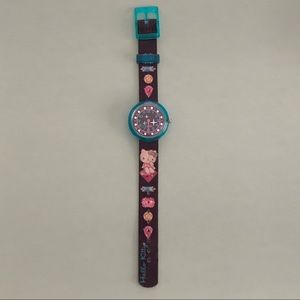 Swatch Flik Flak Hello Kitty Watch
